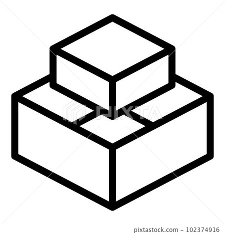 Delivery box icon. Outline delivery box vector icon for web design isolated on white background Delivery box icon. Outline delivery box vector icon for web design isolated on white background 102374916