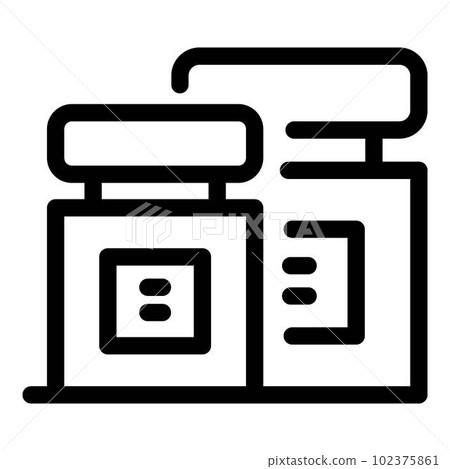 Pen ink icon. Outline pen ink vector icon for web design isolated on white background Pen ink icon. Outline pen ink vector icon for web design isolated on white background 102375861