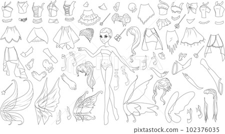 Page 6, Doll pose Vectors & Illustrations for Free Download