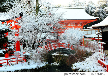 下鴨神社雪景 102376052