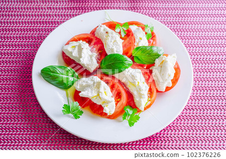 homemade cream cheese caprese 102376226