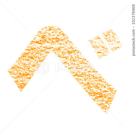 Katakana drawn with crayon "Be" orange background white path with other colors / list Katakana drawn with crayon "Be" orange background white path with other colors / list 102376909