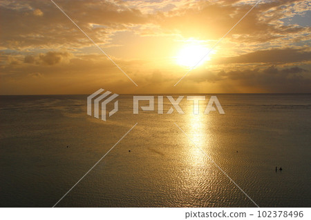 Tropical sunset Sunset, Tumon Bay Guam Tropical sunset Sunset, Tumon Bay Guam 102378496