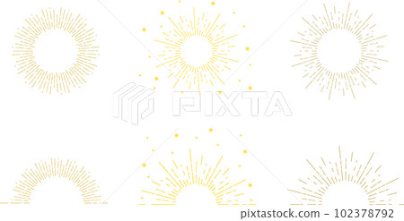 Line color concentrated line set 102378792