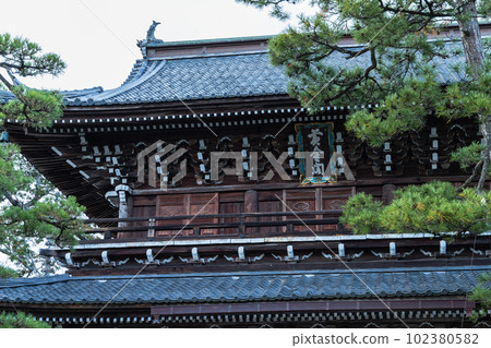 日本京都府宮津市知恩寺三門 日本京都府宮津市知恩寺三門 102380582