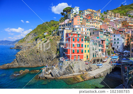 里奧馬焦雷 (Riomaggiore)，意大利五漁村的城鎮之一 102380785