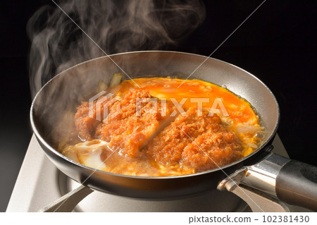 煮豬排飯 102381430