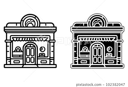 shop building icon set,Online store flat line icon set. Vector illustration included symbols. online shopping,Store icon vector. shop building icon set,Online store flat line icon set. Vector illustration included symbols. online shopping,Store icon vector. 102382047