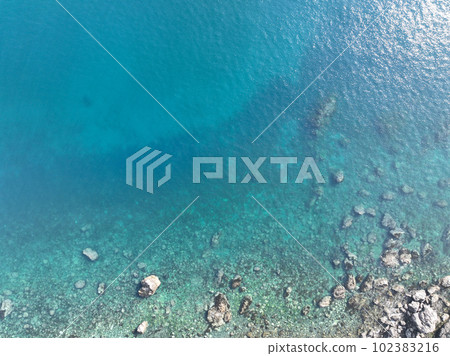 從上面看到的海岸 從上面看到的海岸 102383216