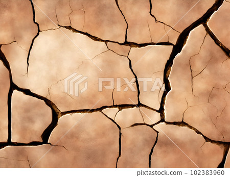 Broken or cracked into small pieces texture of a stone wall. Broken or cracked into small pieces texture of a stone wall. 102383960