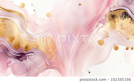 Pastel ink morphing abstract fluid art background Pastel ink morphing abstract fluid art background 102385198