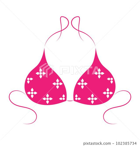 Bra icon logo design 102385734