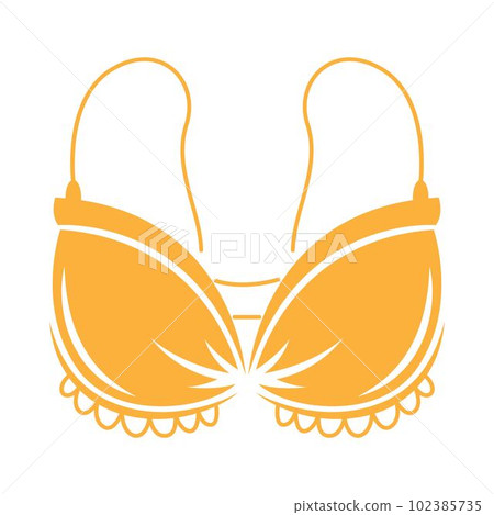Bra icon logo design 102385735
