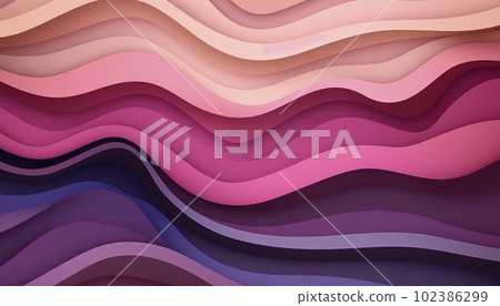 background with multicolored waves in the style of paper craft background with multicolored waves in the style of paper craft 102386299