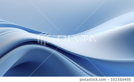 abstract background in the form of blue and white waves abstract background in the form of blue and white waves 102388498