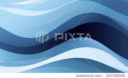 abstract background in the form of blue and white waves abstract background in the form of blue and white waves 102388568