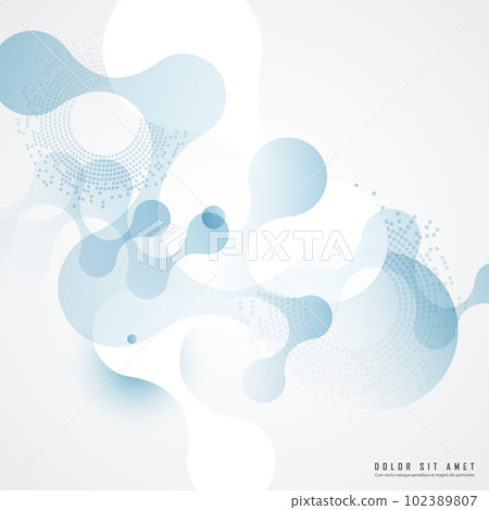 Beautiful structure DNA molecules. Line art pattern with connect dot line for concept design. Social media Vector background Beautiful structure DNA molecules. Line art pattern with connect dot line for concept design. Social media Vector background 102389807