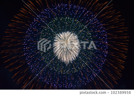 Fireworks display Summer tradition 102389938