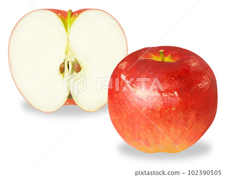 Real touch apple illustration Real touch apple illustration 102390505