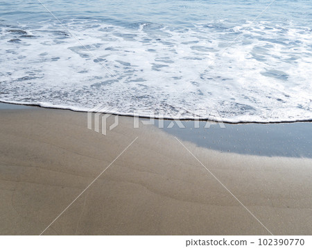 Calm waves of the blue sea. Calm waves of the blue sea. 102390770