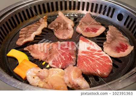 Grilled meat Grilled meat 102391363