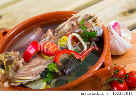 Shurpa with lamb meat 102392011