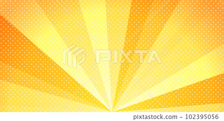 背景圖_集中線_橙色 102395056