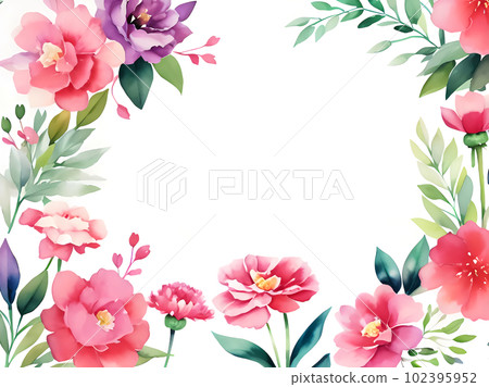 Carnation, rose, mother's day, flower, frame, material, background, gift, appreciation, present, mother, mother, bouquet, 102395952