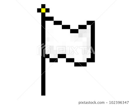 白旗像素藝術 102396347