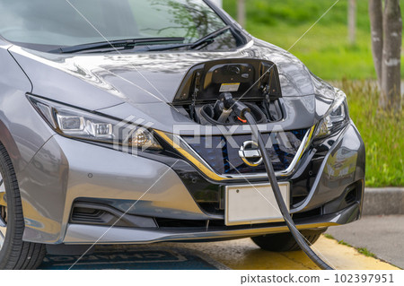 Electric vehicle EV charging spot Rapid charging facility EV QUICK CHARGER 102397951
