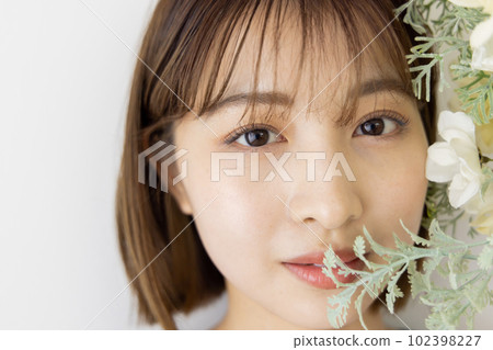 乾花女特寫 102398227
