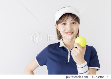 Tennis woman image Tennis woman image 102398406