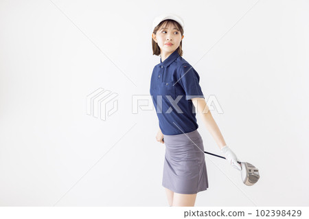 golf woman 102398429