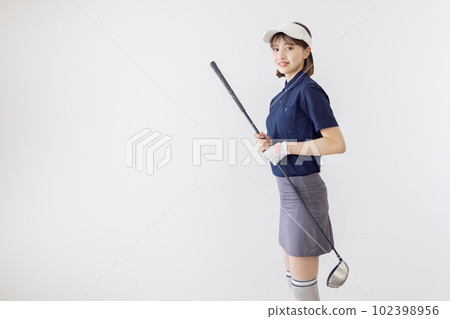 golf woman 102398956