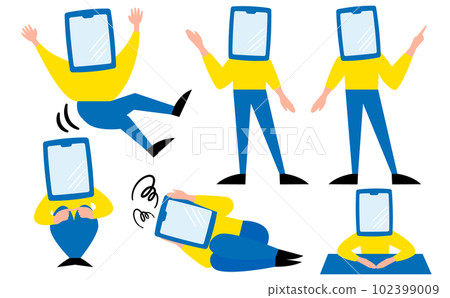 與 smartphone_Security/DX/Insufficient capacity 相關的商務人員矢量圖 與 smartphone_Security/DX/Insufficient capacity 相關的商務人員矢量圖 102399009