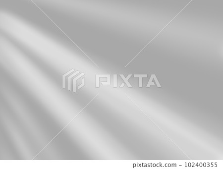 Shadow from window blinds, overlay effect. Realistic gray shadow on white background. Applicable for product presentation, photos, backdrop. Sun light, rays. 3D render. 102400355