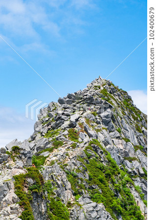 Hoken-dake mountain climbing in summer (top of Hoken-dake) 102400679