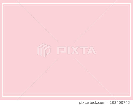 Simple background material of pink pastel color white frame 102400743