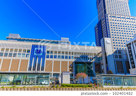 札幌站前的北海道城市景觀 Sapporo Stellar Place 和 JR Tower 102401482