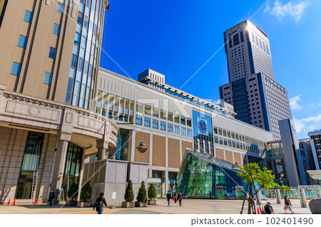 札幌站前的北海道城市景觀 Sapporo Stellar Place 和 JR Tower 102401490