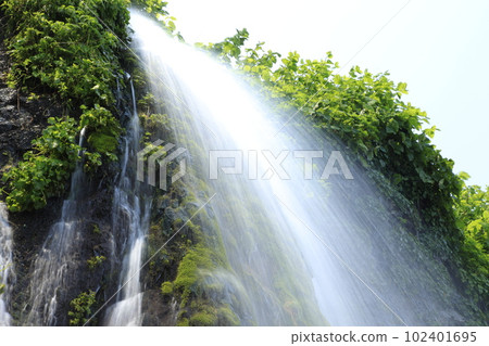 Humbe Waterfall Spouting water 102401695