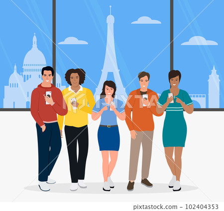 People Travel France Europe Tourist Summer Holiday People Travel France Europe Tourist Summer Holiday 102404353