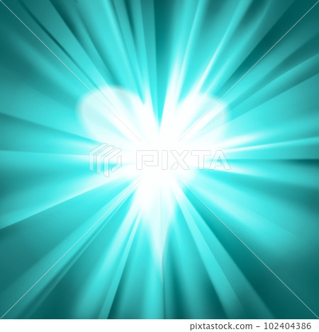 Green teal with a heart in the middle. Green teal with a heart in the middle. 102404386