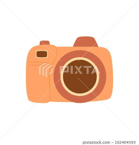 cartoon photo camera isolated on white background cartoon photo camera isolated on white background 102404593