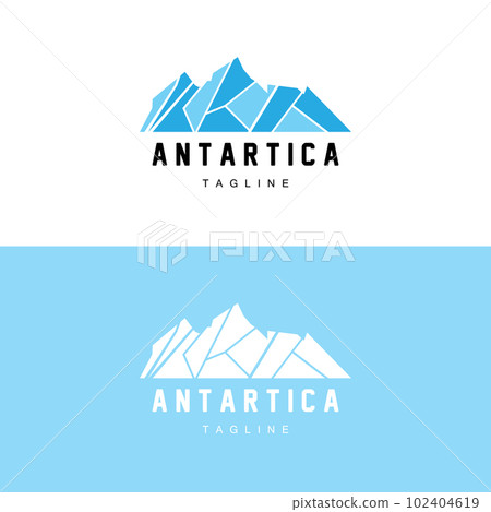 Mountain Logo, Antarctic Iceberg Logo Design, Nature Landscape Vector, Product Brand Illustration Icon Mountain Logo, Antarctic Iceberg Logo Design, Nature Landscape Vector, Product Brand Illustration Icon 102404619