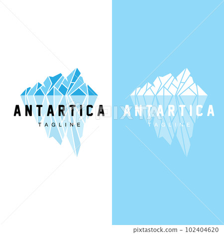 Mountain Logo, Antarctic Iceberg Logo Design, Nature Landscape Vector, Product Brand Illustration Icon Mountain Logo, Antarctic Iceberg Logo Design, Nature Landscape Vector, Product Brand Illustration Icon 102404620