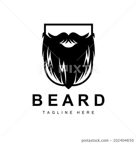Beard Logo, Vector Barbershop, Design For Male Appearance, Barber, Hair, Fashion 102404650