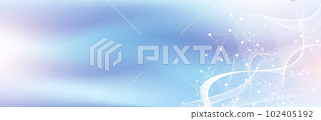 Abstract structure molecules or atom for science or medical background, illustration 102405192