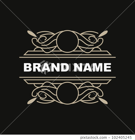 Elegant Minimalist Ornament Logo Template Luxury Ornament Wedding Decoration Business, Batik Style Invitation, Batik, Frasion, Initial Brand Design Elegant Minimalist Ornament Logo Template Luxury Ornament Wedding Decoration Business, Batik Style Invitation, Batik, Frasion, Initial Brand Design 102405245