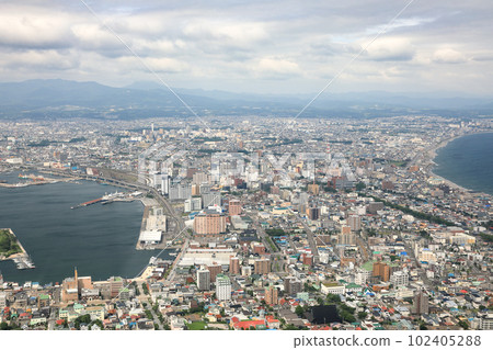 View of Hakodate City from Mt. Hakodate View of Hakodate City from Mt. Hakodate 102405288